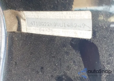 1997 Toyota Camry Xle from USA, damaged, VIN 4T1BG22K0VU148949